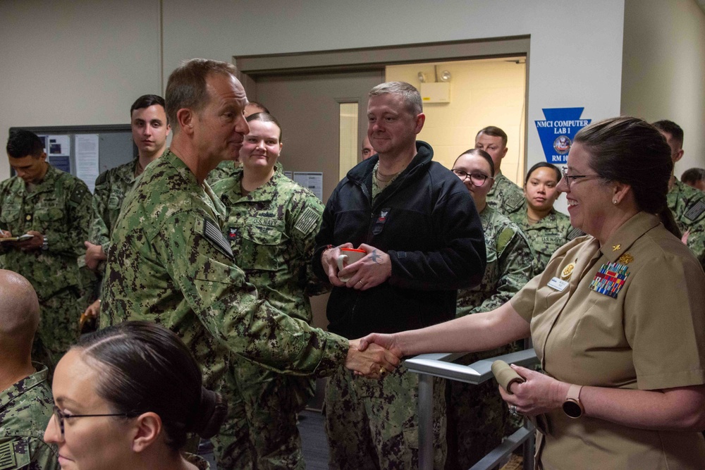 Chief of Navy Reserve Mustin Visits Reserve Center Harrisburg