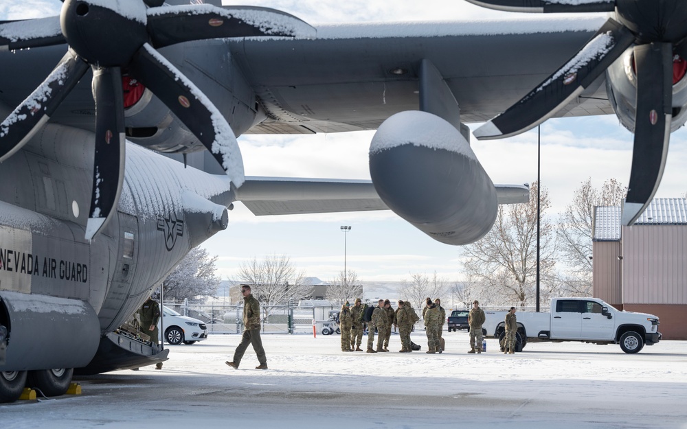 The ASOS Depart for Fort Smith