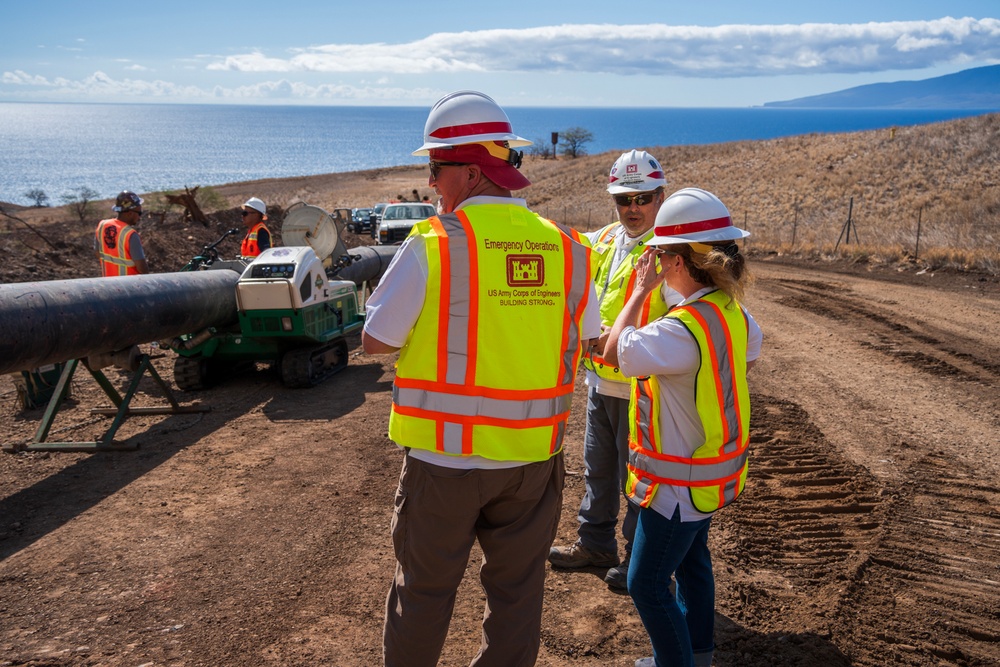 USACE making progress on temporary debris site