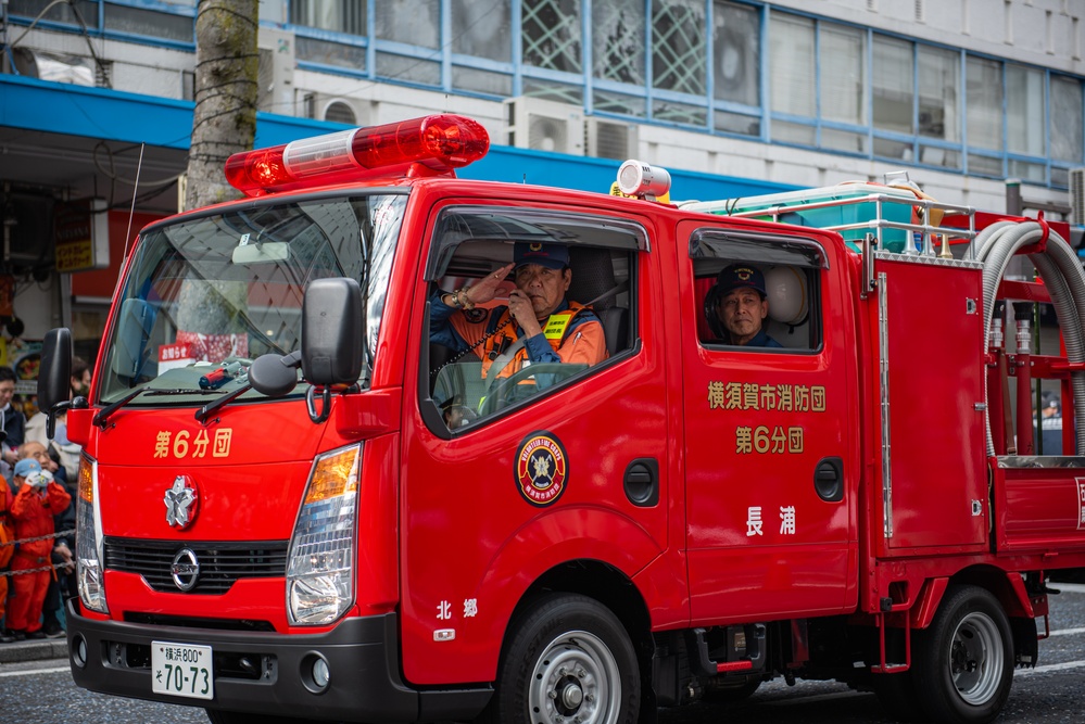 Yokosuka Fire Engine Parade