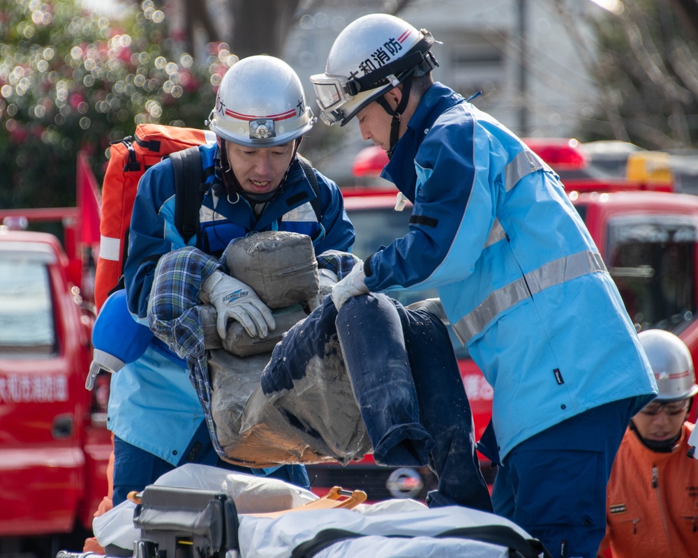 Yamato Fire Department New Year’s Ceremony
