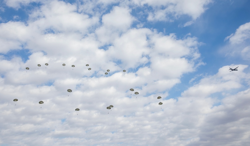 Yokota participates in JGSDF New Year’s Jump 2024