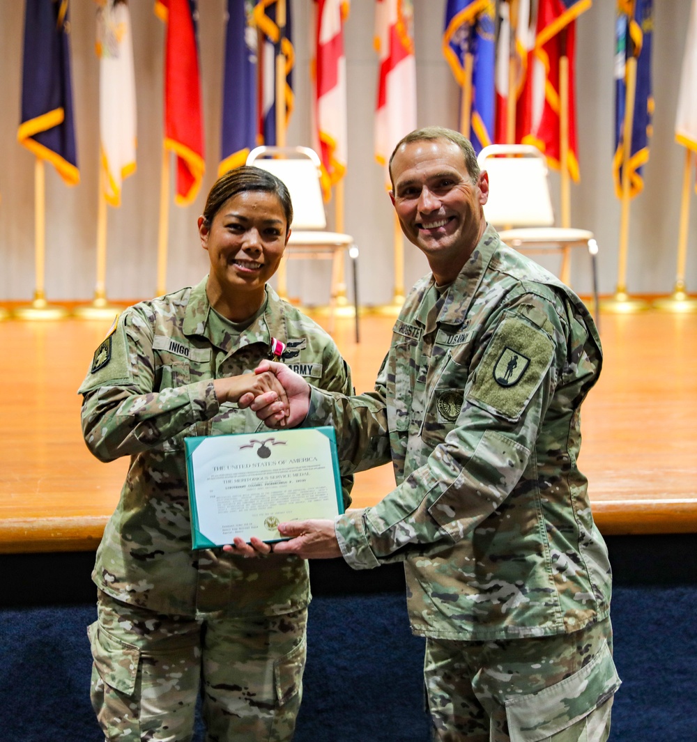 2nd Battalion, 298th MFTR Change of Command Ceremony