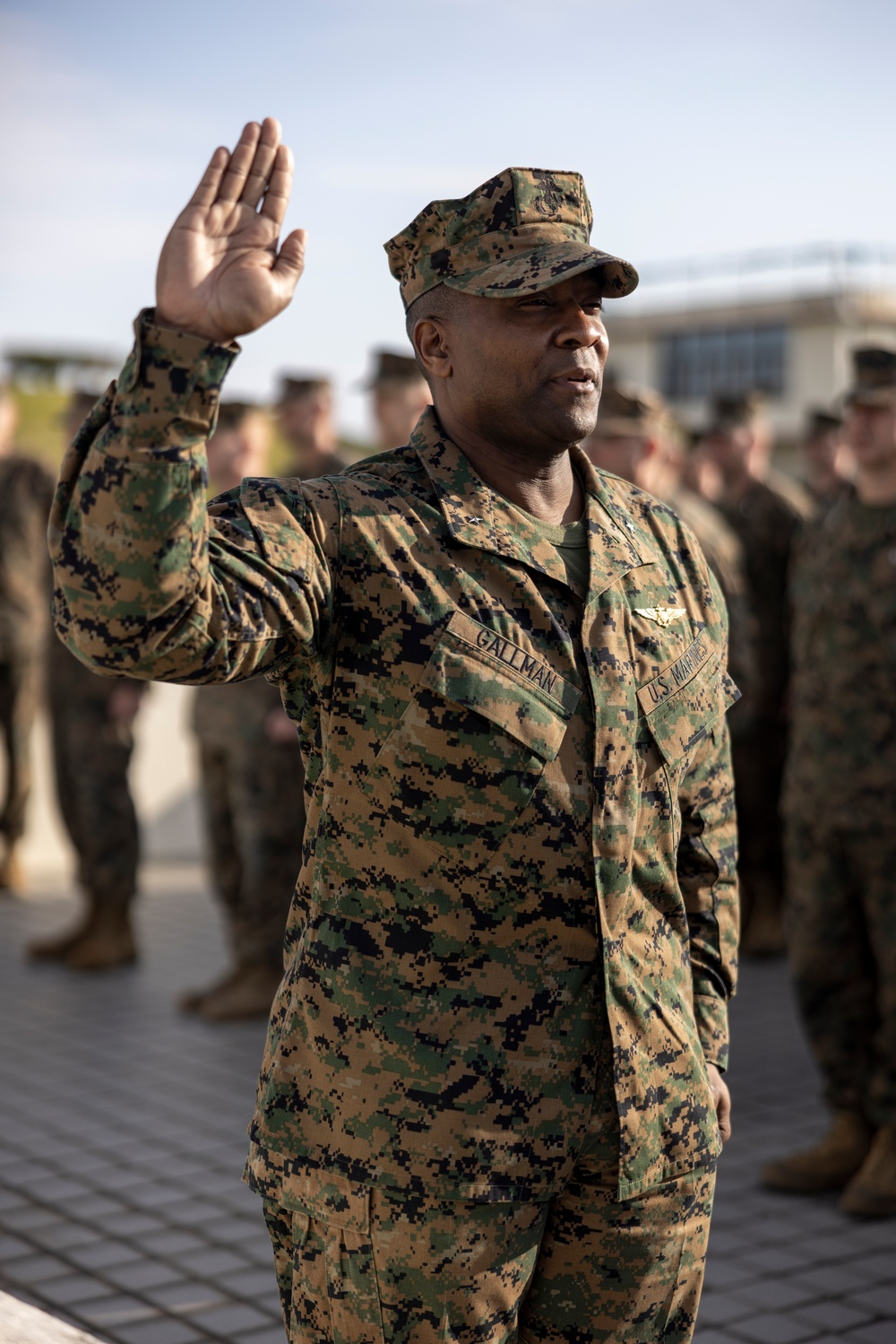 Brig. Gen. Gallman Frocking Ceremony