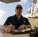 USS Laboon Conduct Routine Maintenance during Operation Prosperity Guardian