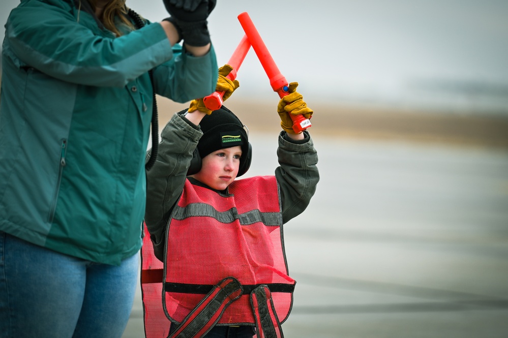 Master Sgt. Balzer fini-flight