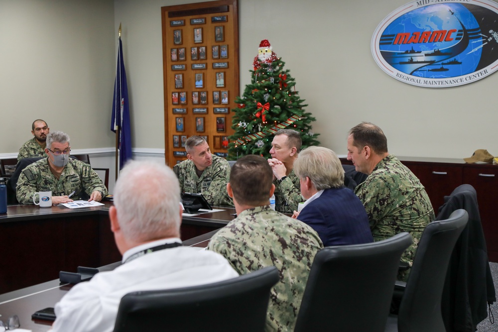 NAVSEA Commander Visits MARMC