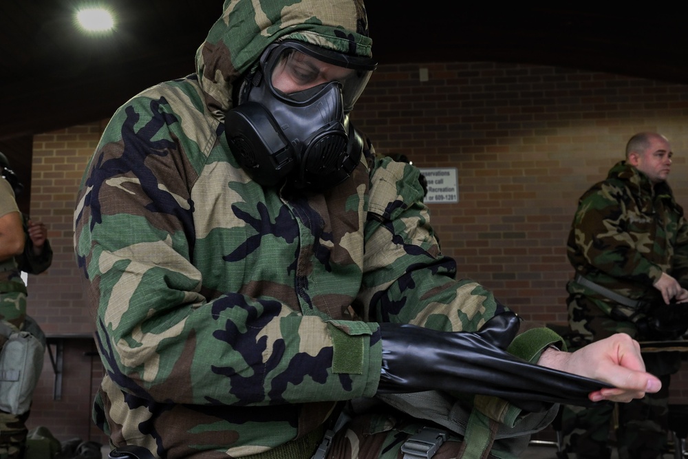 Ready Airmen: CBRNE exercise