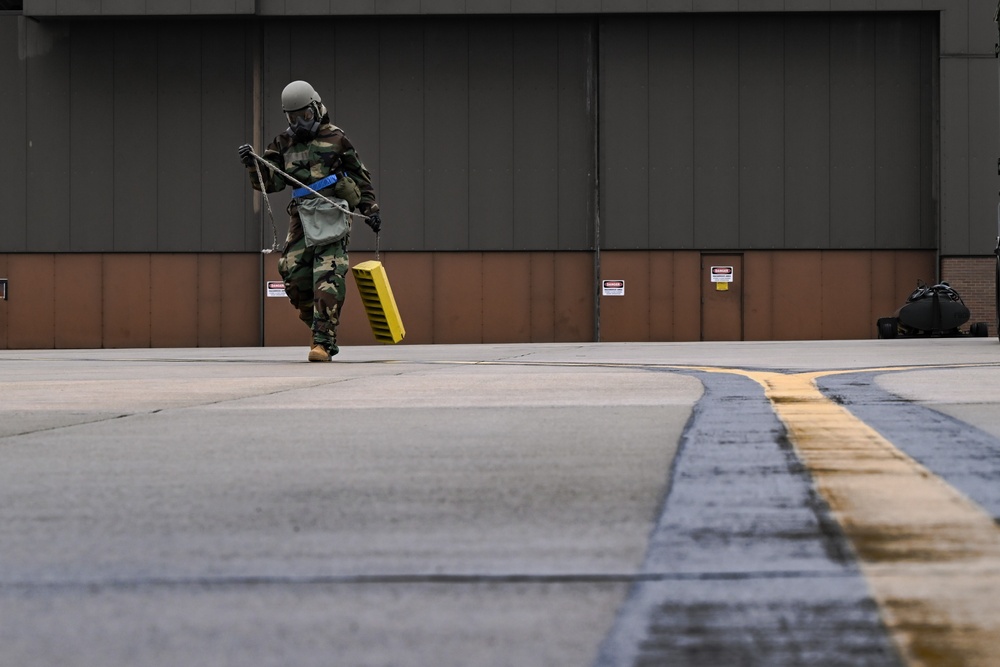 Ready Airmen: CBRNE exercise