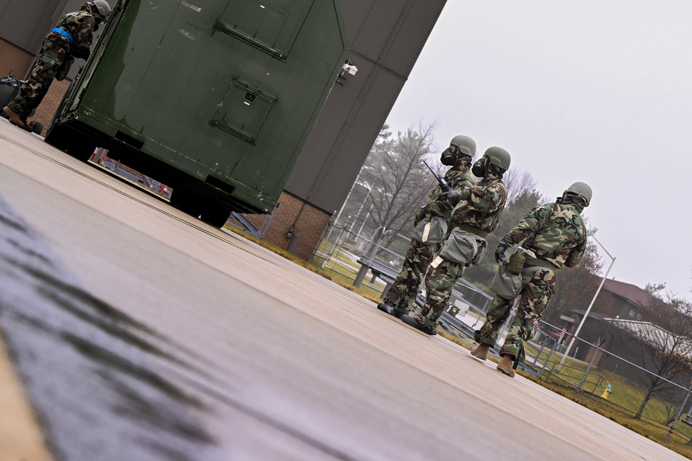 Ready Airmen: CBRNE exercise