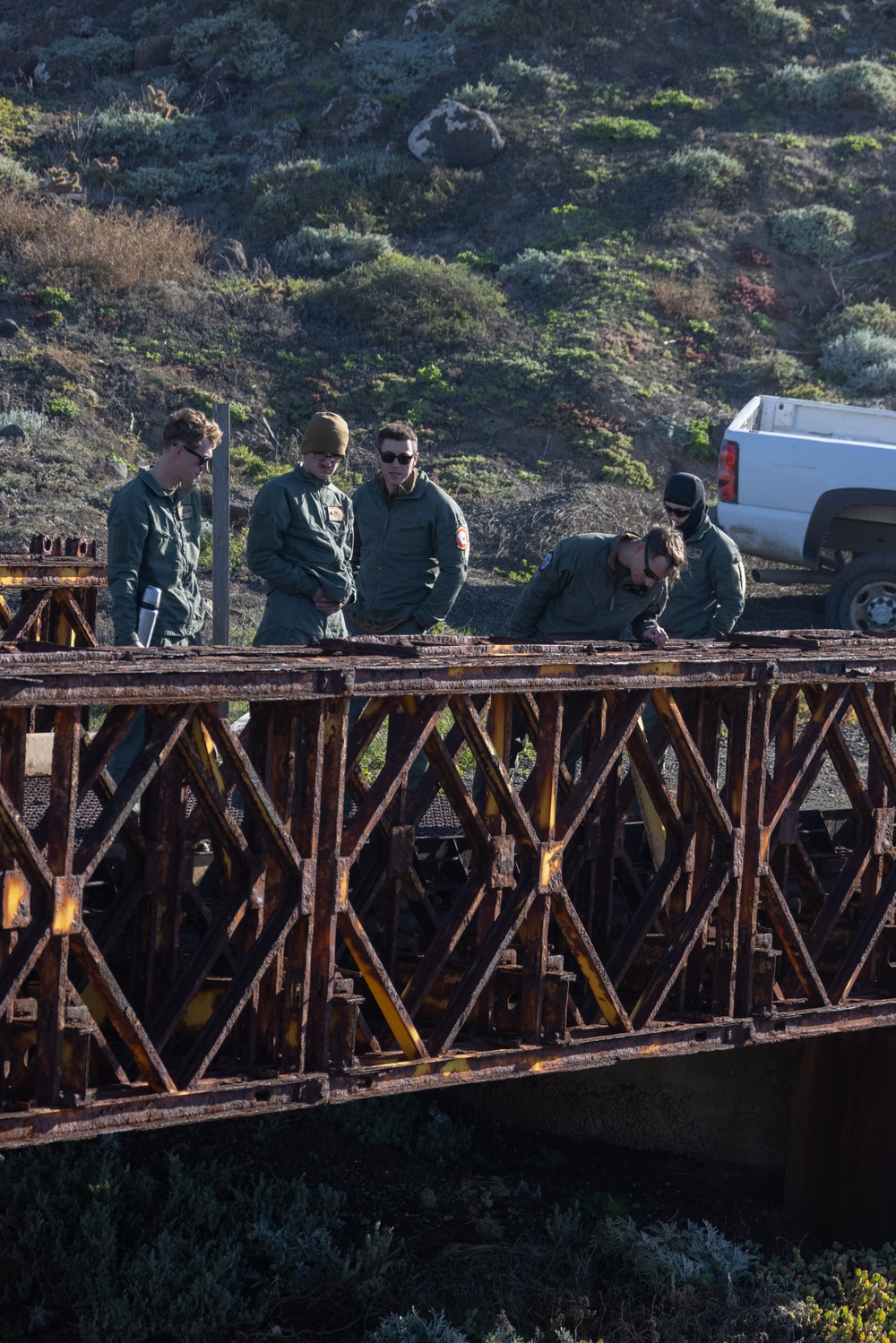 STRATMOBEX Phase I: Bailey Bridge Inspection for Demolition Operation