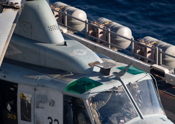 USS Bataan Launches Marine Medium Tilt Rotor Squadron 162 Aircrafts