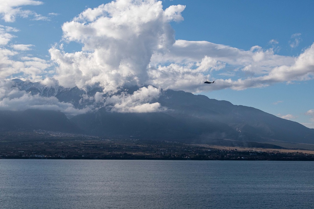 The Bataan ARG and 26th MEU(SOC) begin Odyssey Encore with a MAGTF-level amphibious assault