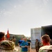 CSM Moss meets Soldiers with the 68th Division Sustainment Support Battalion
