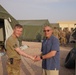 CSM Curtis Moss visit Soldiers in Saudi Arabia