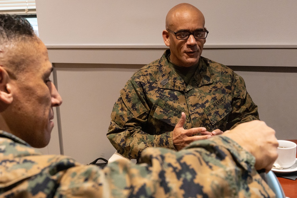 U.S. Southern Command Senior Enlisted Leader visits U.S. Marine Corps Forces South