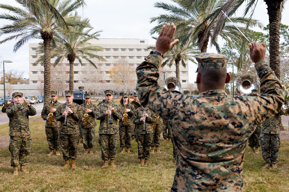 U.S. Southern Command Senior Enlisted Leader visits U.S. Marine Corps Forces South