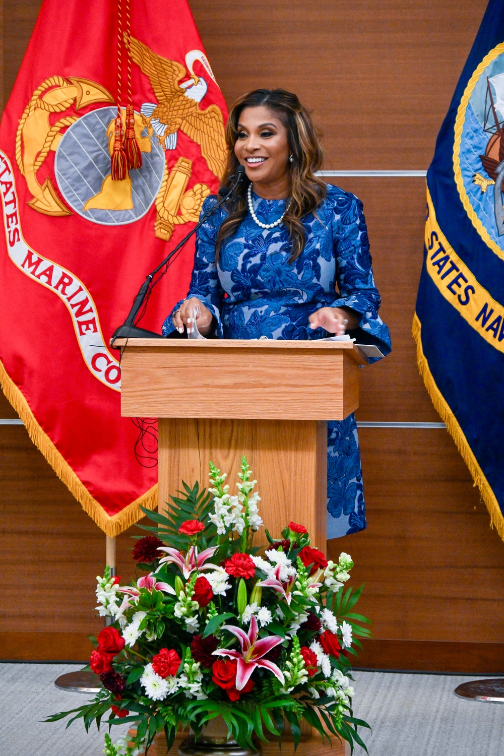 Secretary of the Navy Carlos Del Toro names the future USNS Bethesda (EMS 1)