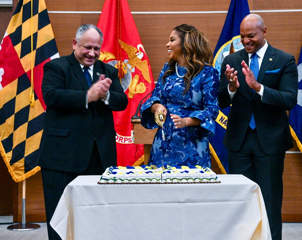 Secretary of the Navy Carlos Del Toro names the future USNS Bethesda (EMS 1)