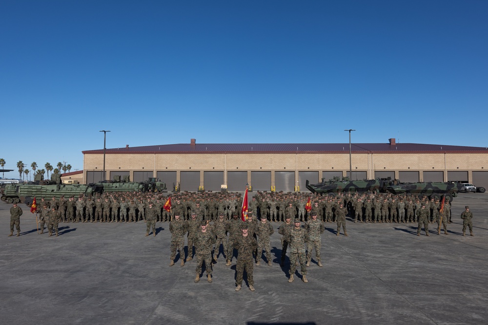 3rd AA Bn. poses for battalion photo