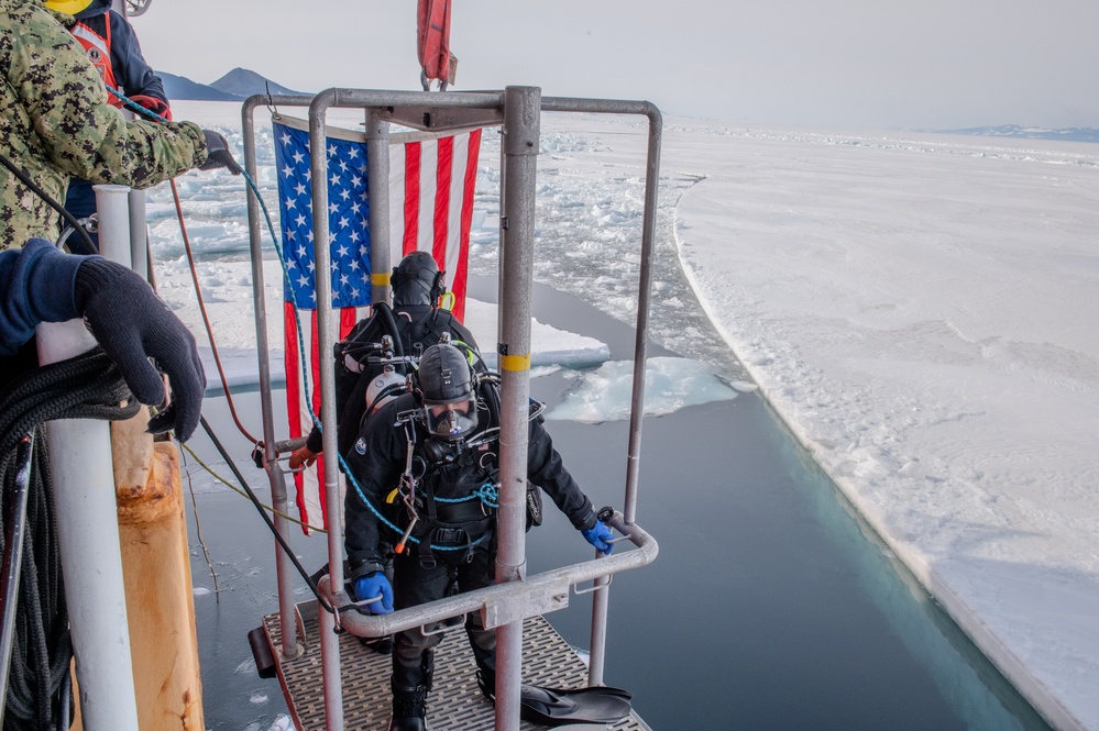 DVIDS - Images - U.S. Coast Guard Cutter Polar Star (WAGB 10) conducts dive  operations [Image 1 of 9]