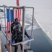 U.S. Coast Guard Cutter Polar Star (WAGB 10) conducts dive operations