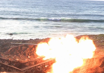 3rd MAW Marines demolish 85-foot bridge on San Clemente Island
