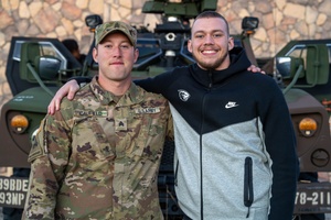 Fort Bliss hosts 79th Annual Sun Bowl players tour