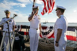 DESRON ONE Holds Change of Command