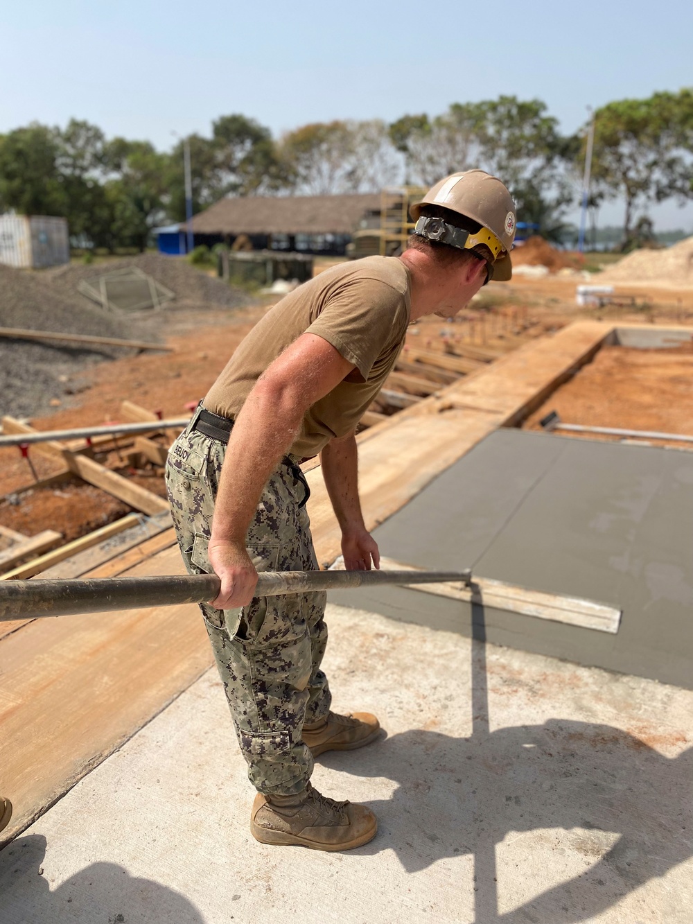 NMCB 133 Conducting Operations in Ghana