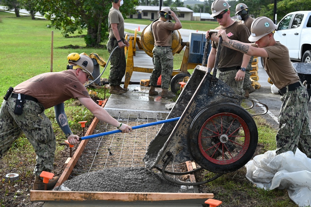 NMCB 133 Deployed to Guam