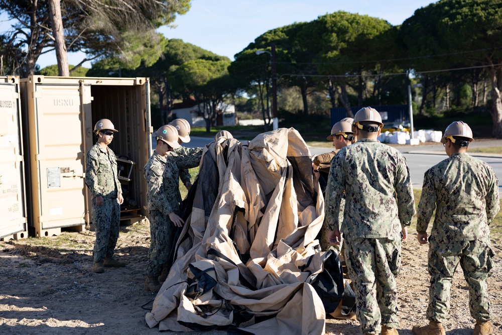 NMCB 133 Deployed to Rota, Spain