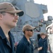 USS Laboon Pulls into a Port during Operation Prosperity Guardian