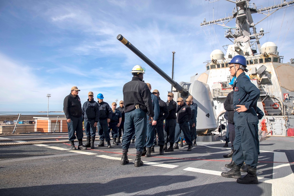 USS Arleigh Burke Deploys with GRFCSG