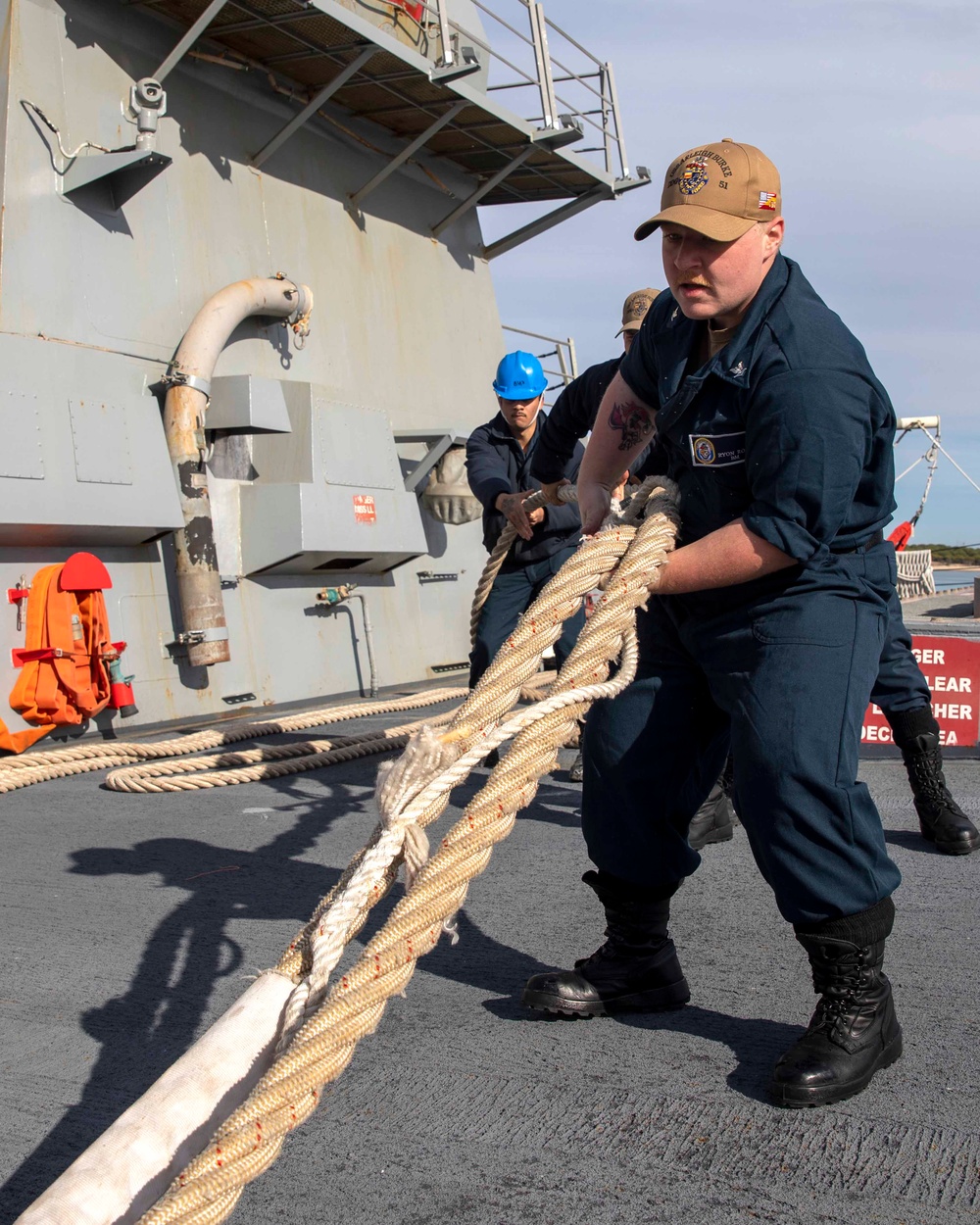 USS Arleigh Burke Deploys with GRFCSG