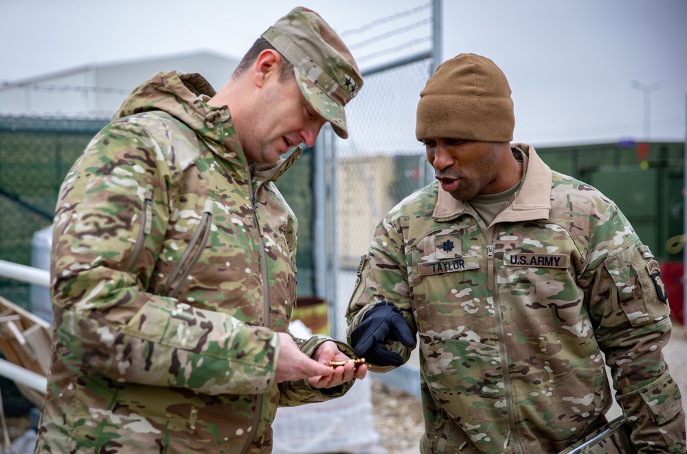 V Corps senior leader visits troops in Romania