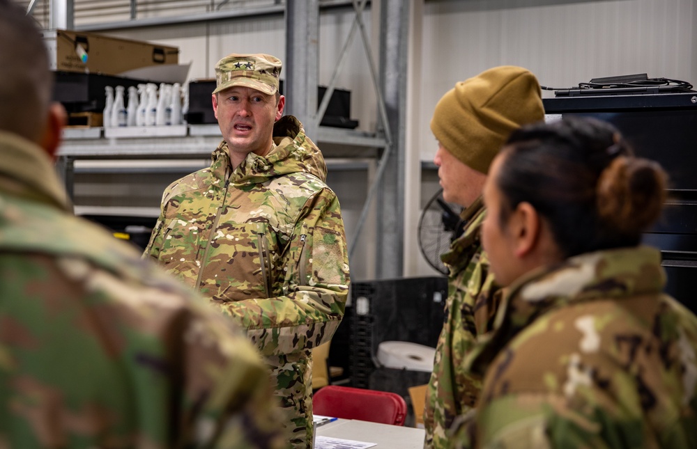 V Corps senior leader visits troops in Romania