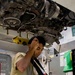 USS Carl Vinson (CVN 70) Sailor Conducts Engine Maintenance