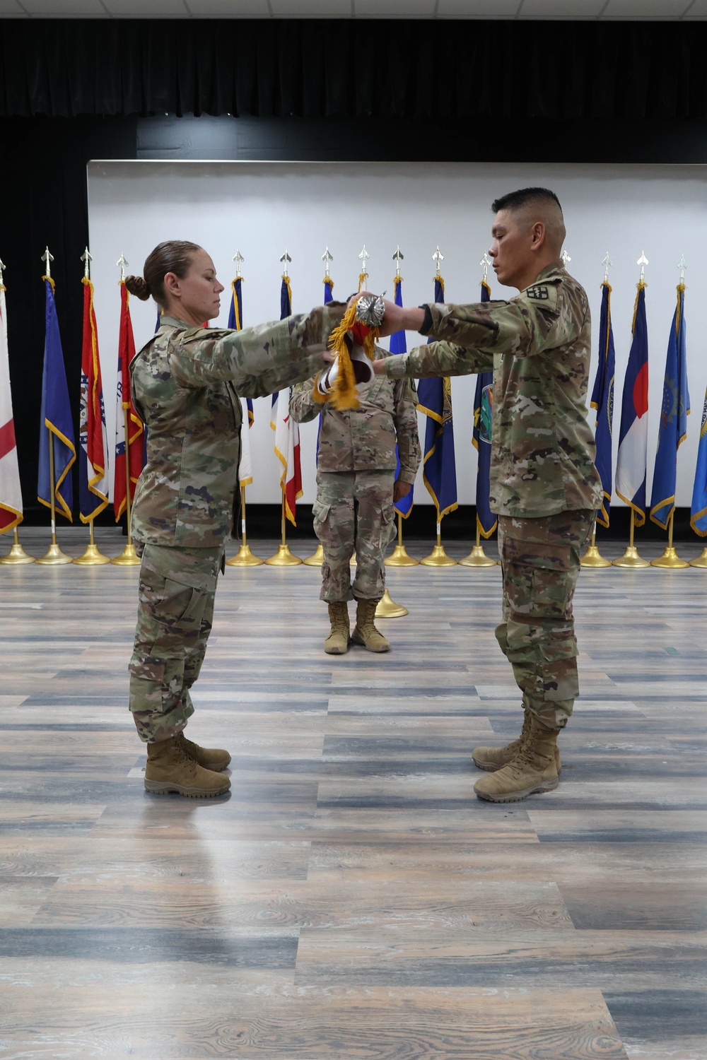 United States Military Hospital-Kuwait Transfer of Authority Ceremony