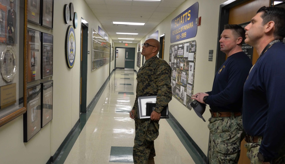 U.S. Southern Command Senior Enlisted Leader visits NAVSCIATTS