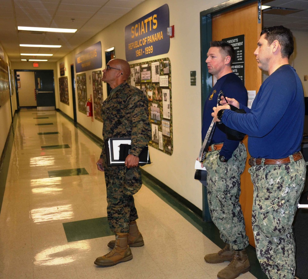 U.S. Southern Command Senior Enlisted Leader visits NAVSCIATTS