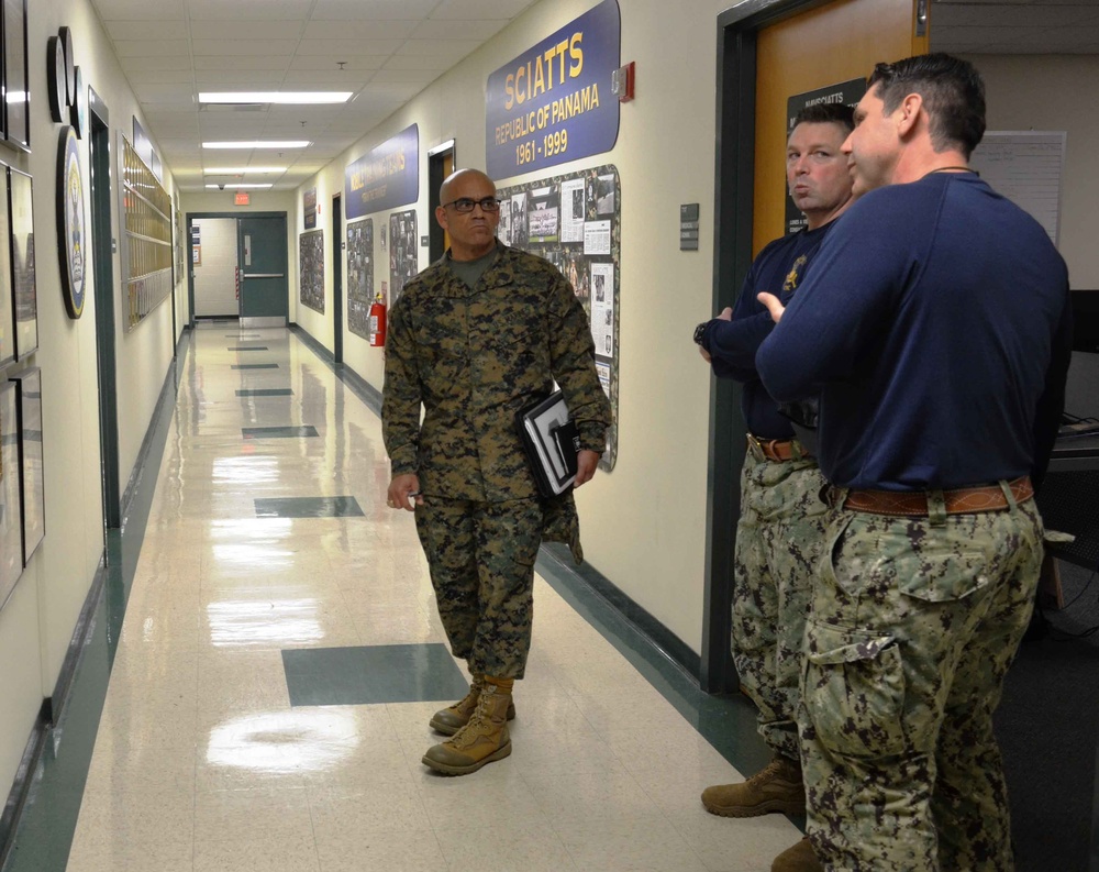 U.S. Southern Command Senior Enlisted Leader visits NAVSCIATTS