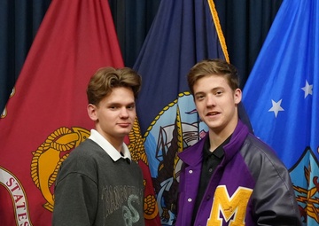 Texas Twins Embark on a Journey: From Midland to the Navy
