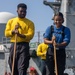 USS Bataan Sailors Scrub the Flight Deck