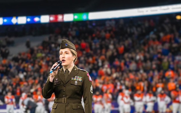 Army provides vocalist the best path to live out her childhood dream