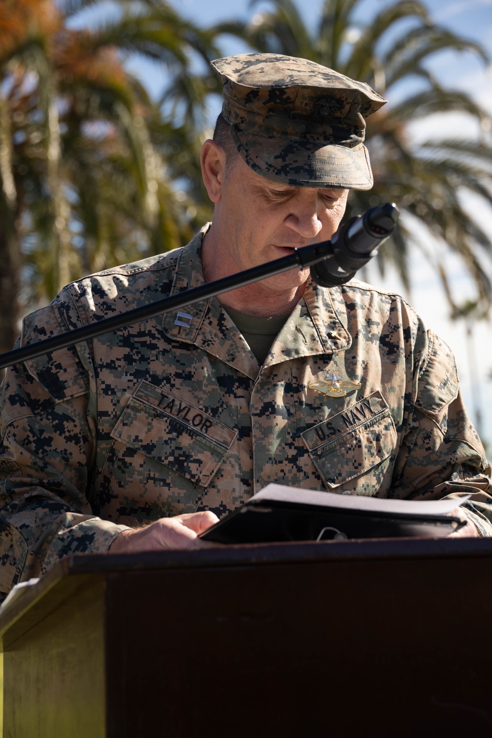Maj. Williams Retirement Ceremony