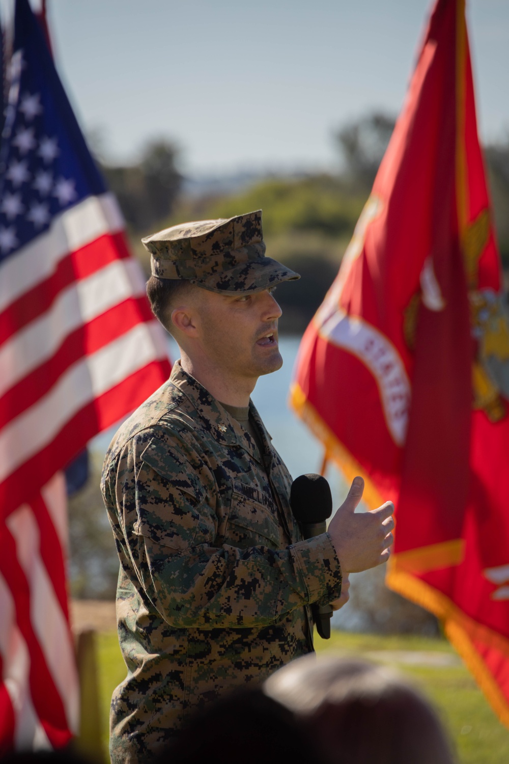 Maj. Williams Retirement Ceremony