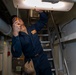 Sailors conduct preventative maintenance