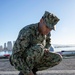 Sailors conduct preventative maintenance