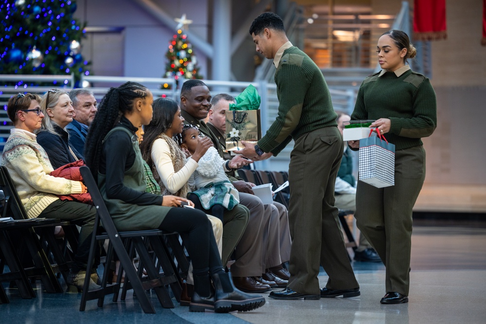 Dallas native directly commissioned to captain at the National Museum of the Marine Corps